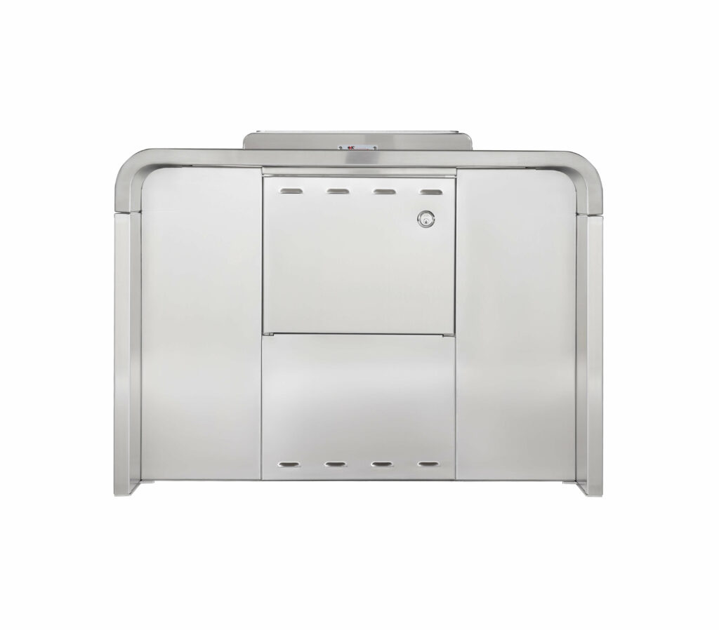 Barbecue collectif inox