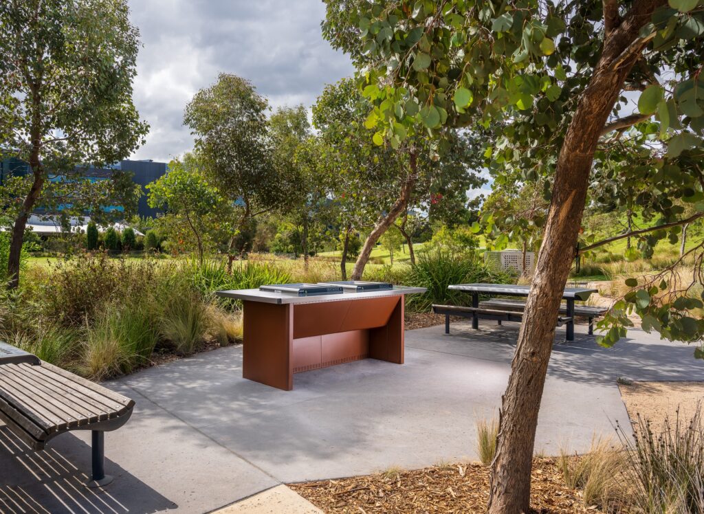 Support ICON PMR pour plancha collective – espace public