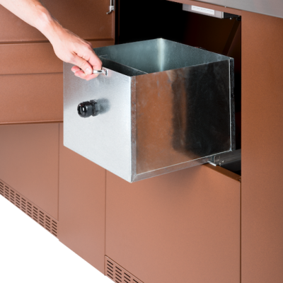 bac à graisse accessoire barbecue collectif